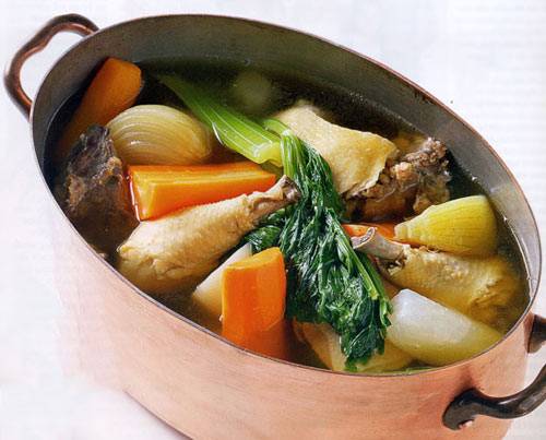 Ẩm thực : Gà hầm Củ cải